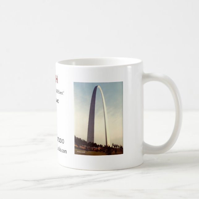 Caneca De Café Arco de St Louis (Direita)