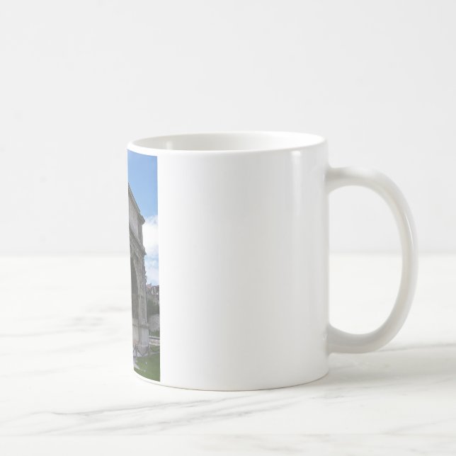 Caneca De Café Arco de Trajan. (Direita)