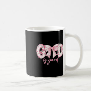 Caneca De Café Arco de Valentina Coquete Deus É Bom Bíblia Cristã