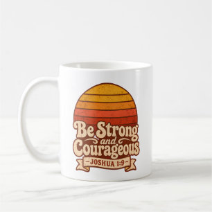 Caneca De Café Arco do Pôr do Sol Vintage Angustiado Escrito Mati