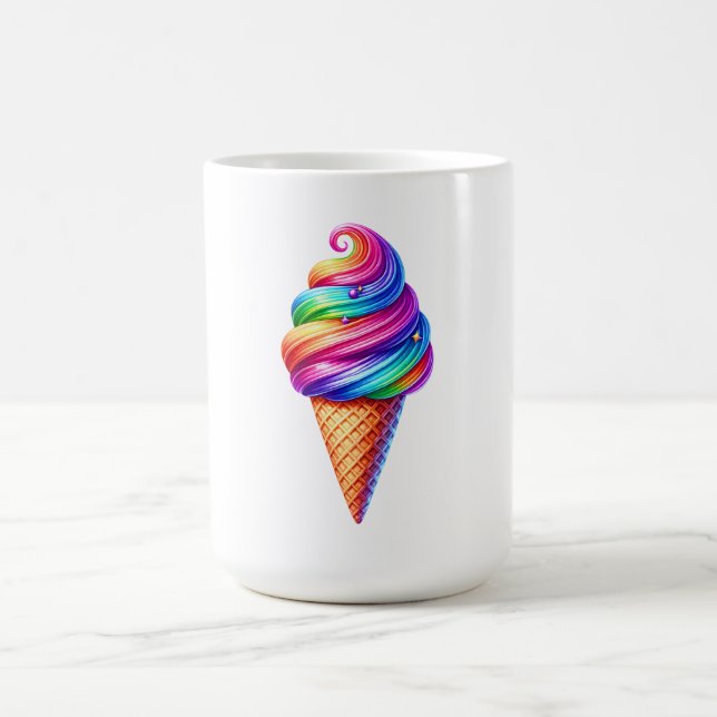 Caneca De Café Arco-íris (Centro)