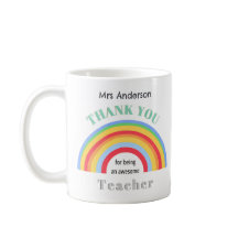 Arco-Íris Colorido Obrigado Apreciação do Professo