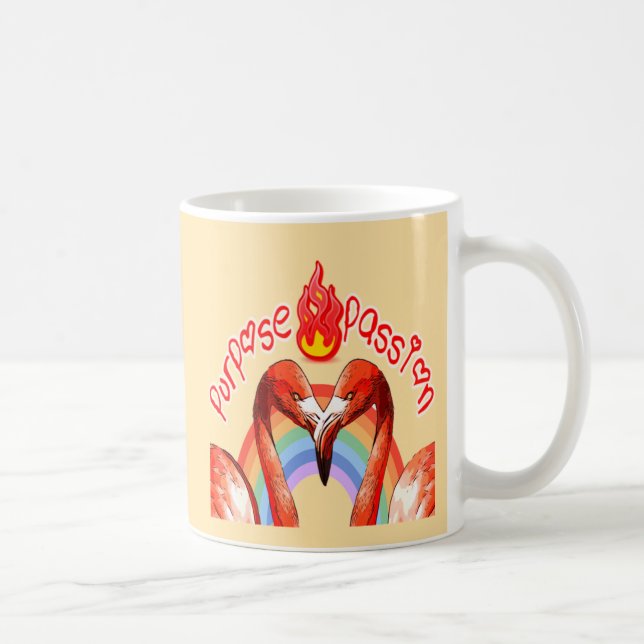 Caneca De Café arco-íris de unidade (Direita)