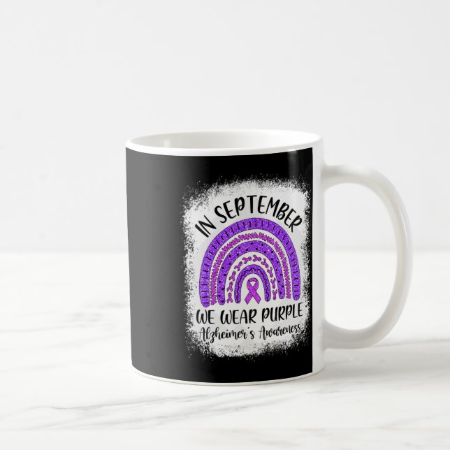 Caneca De Café Arco-Íris em setembro Vestimos Heimerheimer Roxo (Direita)