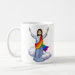 Caneca De Café Arco-íris Jesus