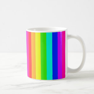 Caneca De Café arco-íris lide bares coloridos