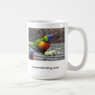 Caneca De Café Arco-íris Lorikeet