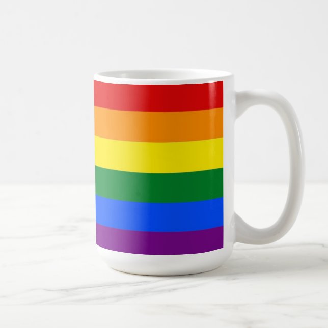 Caneca De Café arco-íris stripper mug Amor é amor (Direita)