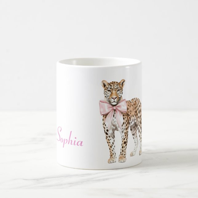 Caneca De Café Arco rosa-leopardo (Centro)