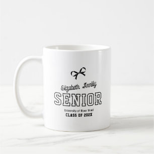 Caneca De Café Arco Sênior Personalizado Ano Script Graduado Facu