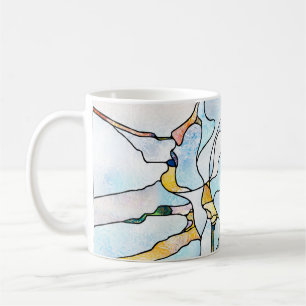Caneca De Café Arcos Arco-Íris. Unidade da série de vidro reves