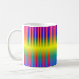 Caneca De Café Arcos de chuva escuros e leves (Stripes)