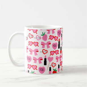 Caneca De Café Arcos rosa-claros Café Mug