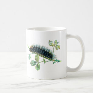 Caneca De Café Arctia caja caterpillar