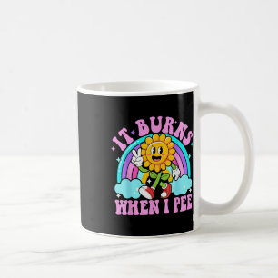 Caneca De Café Arde Quando Eu Faço Xixi Engraçado Sarcástico Irôn