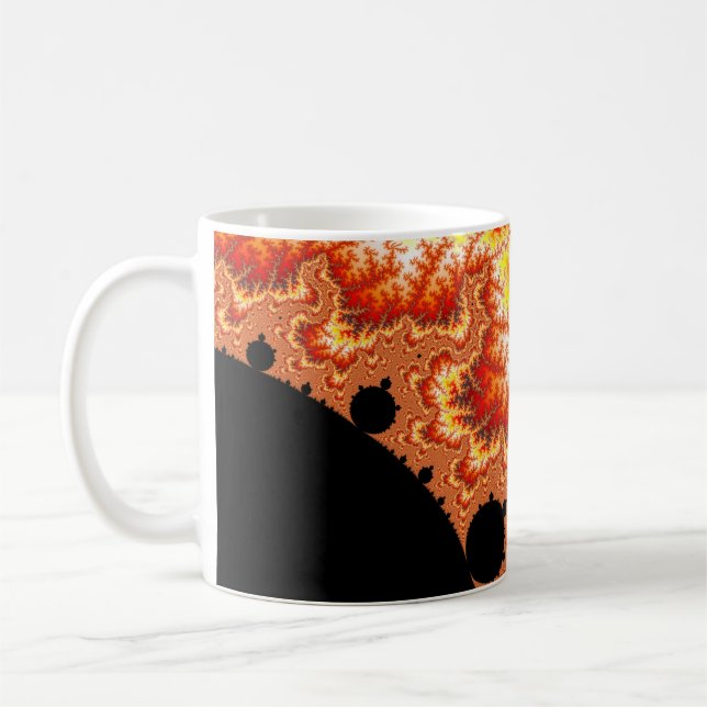 Caneca De Café Ardor Sun - Fractal (Esquerda)
