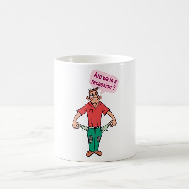 Caneca De Café Are we in a recession? (Centro)