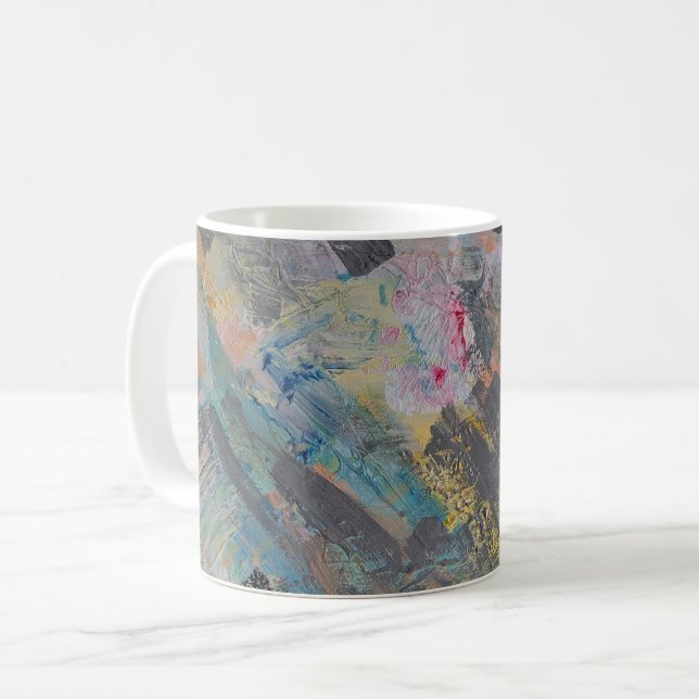 Caneca De Café Areia (Frente Esquerda)