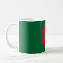 Caneca De Café Argélia Flag Mug
