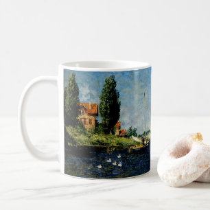 Caneca De Café Argenteuil, pintura de arte fina de Claude Monet