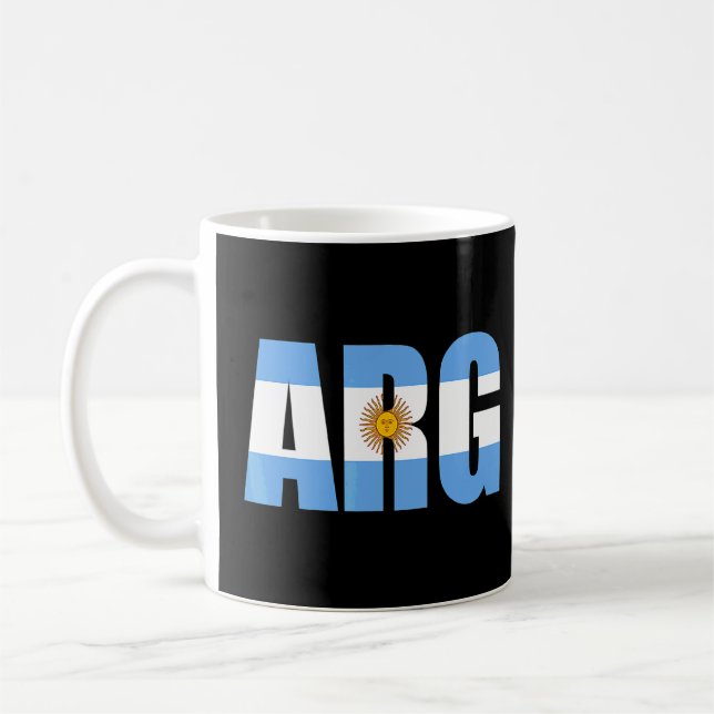 Caneca De Café Argentina: Futebol da Argentina (Esquerda)