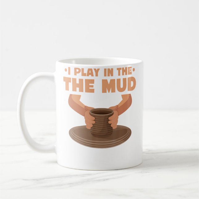 Caneca De Café Argila para Cerâmica (Esquerda)