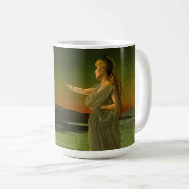 Caneca De Café Ariadne em Naxos John Atkinson Grimshaw  (Frente Esquerda)