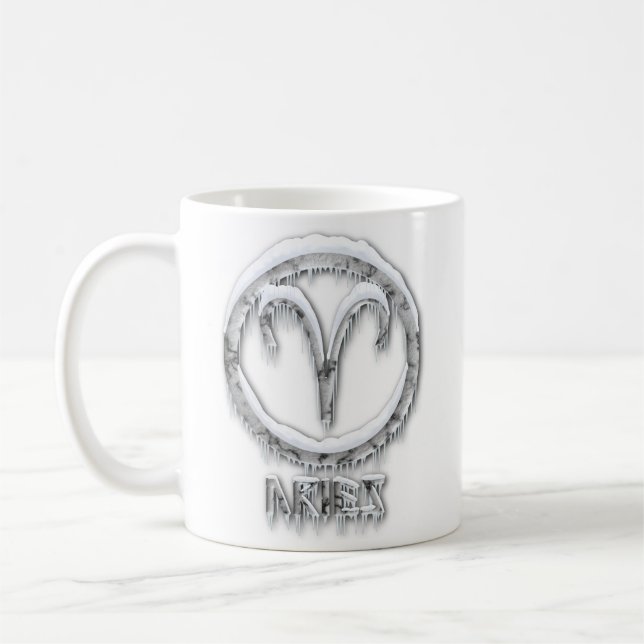 Caneca De Café Aries (Esquerda)