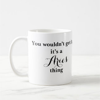 Caneca De Café Aries Astrology Zodiac Funny Mug