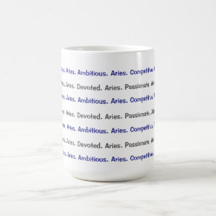 Caneca De Café Aries AstroloME