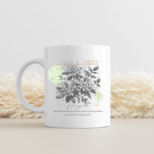 Áries Astronomia Floral Madressilva Zodíaco Aniver