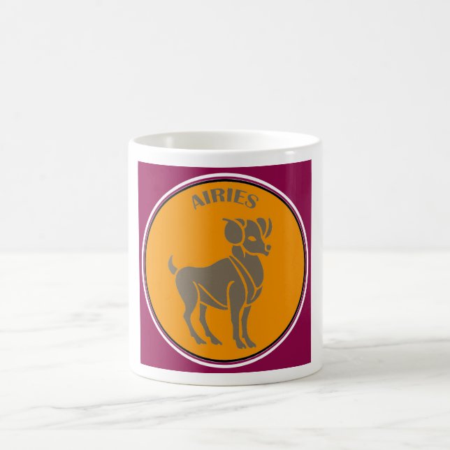 Caneca De Café Aries Coffee Mug (Centro)