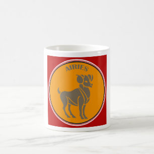 Caneca De Café Aries Coffee Mug
