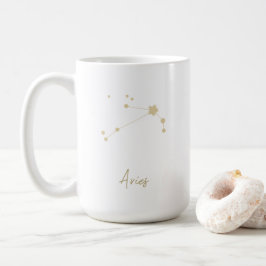 Caneca De Café Aries Constelle Zodiac