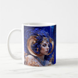 Caneca De Café Aries Female Astrologic Coffee Mug