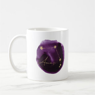 Caneca De Café Aries Oferece Perfis Personalizados de Constelação