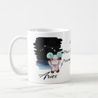 Caneca De Café Aries - Ram - Starsign - Zodiac - Horoscope