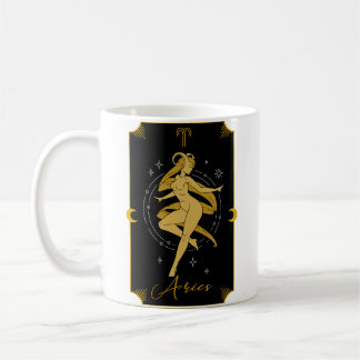Caneca De Café Aries Saucy sinaliza mug astrológico