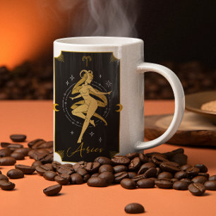 Caneca De Café Aries Saucy sinaliza mug astrológico