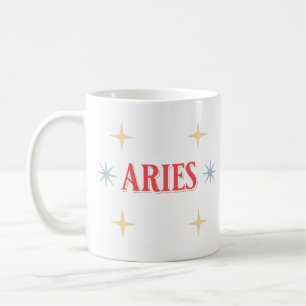 Caneca De Café Aries Sinal Astrológico Coffee Mug