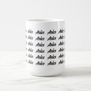 Caneca De Café Aries Vibes