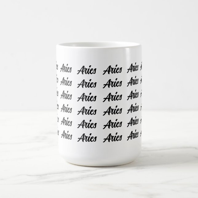 Caneca De Café Aries Vibes (Centro)