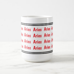 Caneca De Café Aries Vibes