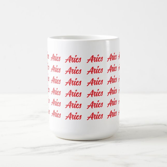 Caneca De Café Aries Vibes (Centro)