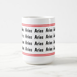 Caneca De Café Aries Vibes