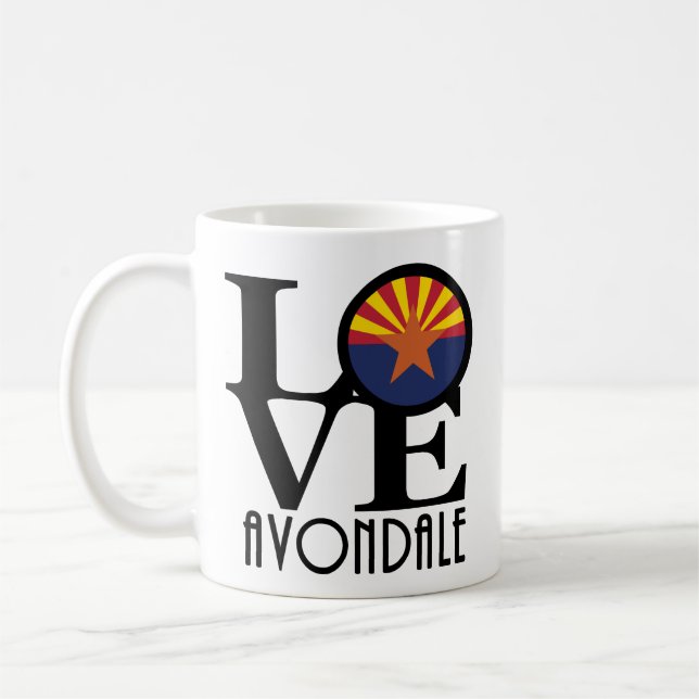 Caneca De Café ARIZONA Avondale AMOR 11oz (Esquerda)