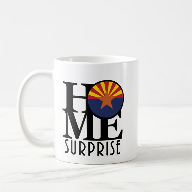 Caneca De Café ARIZONA de Surpresa DOMÉSTICA 11oz (Esquerda)