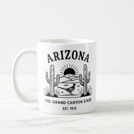 Caneca De Café Arizona de Viagem de Vintage