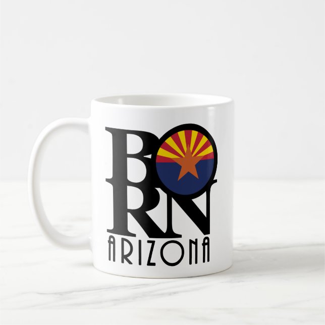Caneca De Café Arizona do nascer 11oz (Esquerda)