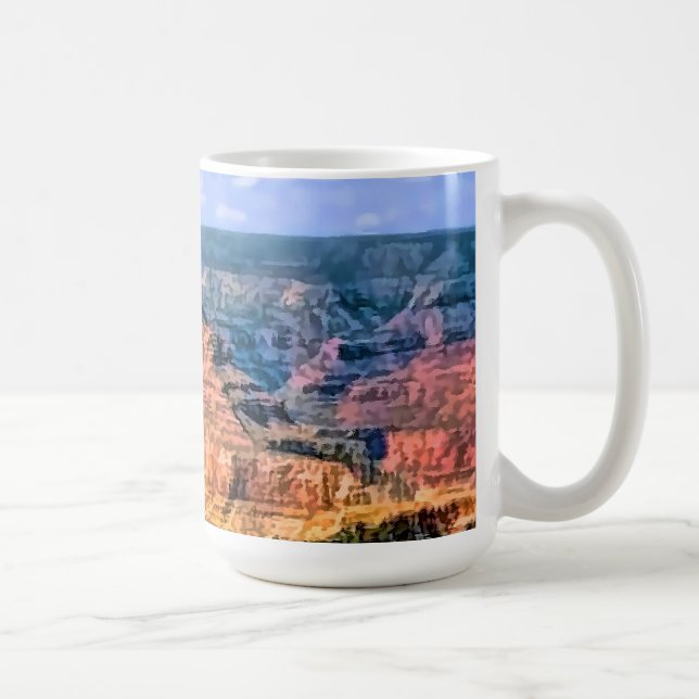 Caneca De Café Arizona do parque nacional do Grand Canyon (Direita)